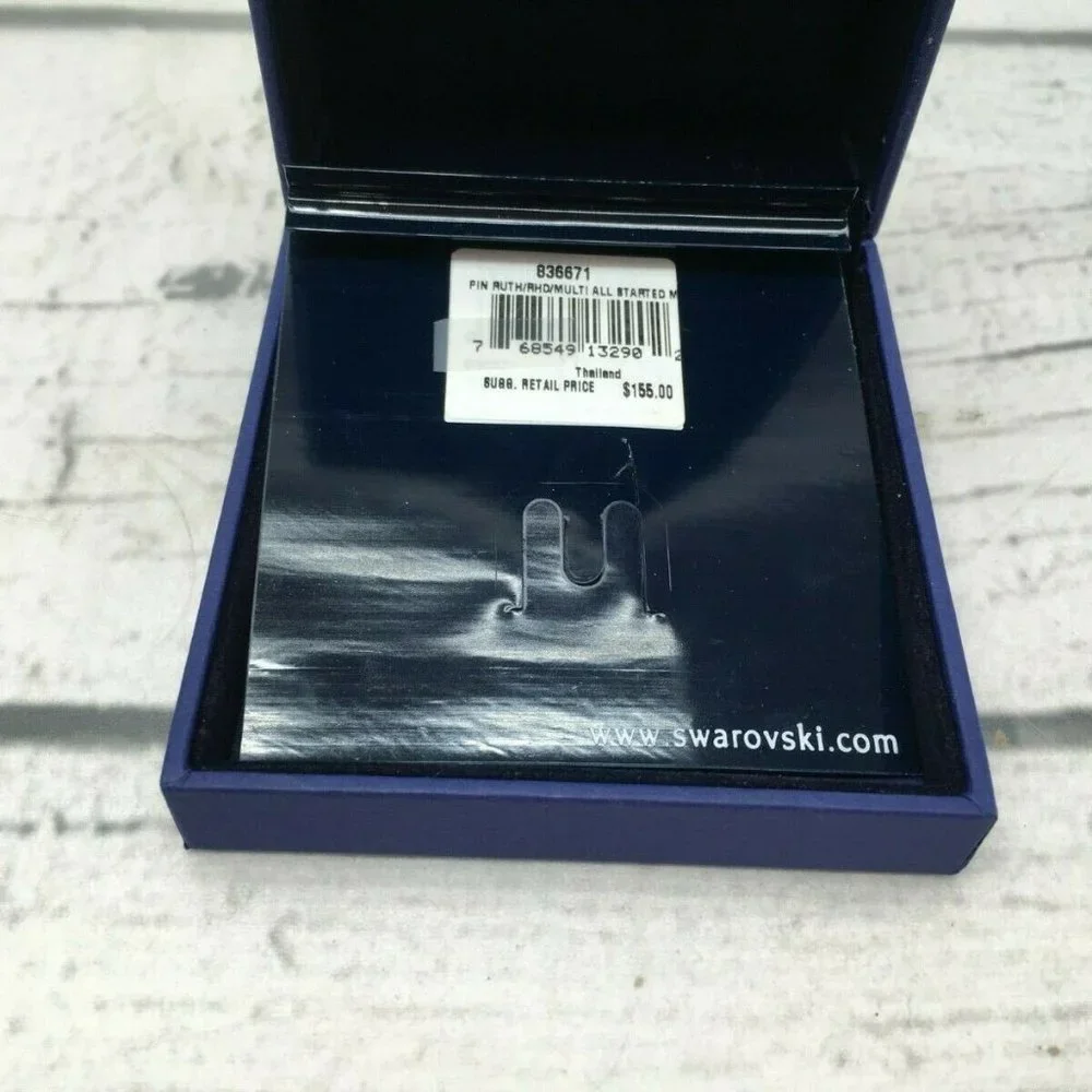 2005 SWAROVSKI - DISNEY MICKEY MOUSE #836671 RHD/CRY BROOCH - Picture 4 of 5